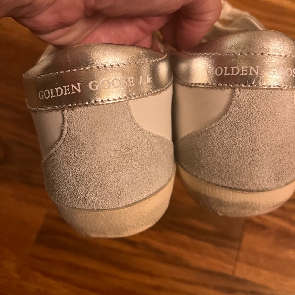 Golden Goose Superstar White Sneakers - Picture 2 of 9